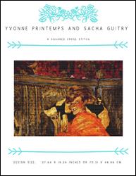 Yvonne Printemps and Sacha Guitry / X Squared Cross Stitch