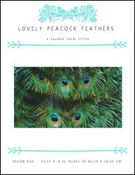 Lovely Peacock Feathers / X Squared Cross Stitch