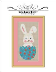 Cute Easter Bunny Cross Stitch Pattern / StitchX Craft Designs