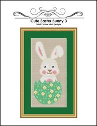 Cute Easter Bunny 3 Cross Stitch Pattern / StitchX Craft Designs