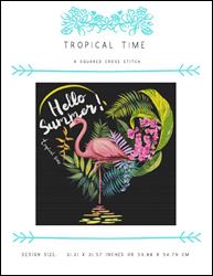 Tropical Time / X Squared Cross Stitch