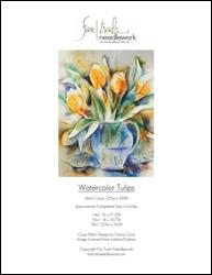 Watercolor Tulips / Fox Trails Needlework