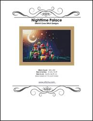 Nighttime Palace Cross Stitch Pattern / StitchX Craft Designs