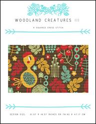 Woodland Creatures III / X Squared Cross Stitch