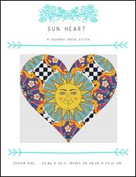 Sun Heart / X Squared Cross Stitch