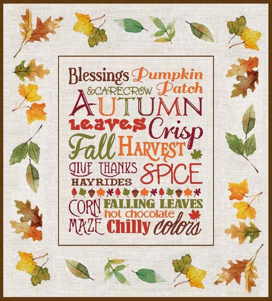 Subway Art - Autumn / Cross Stitch Wonders