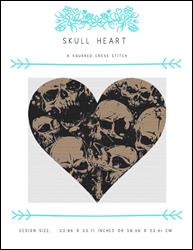 Skull Heart / X Squared Cross Stitch