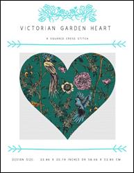 Victorian Garden Heart / X Squared Cross Stitch