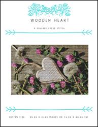 Wooden Heart / X Squared Cross Stitch