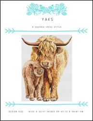 Yaks / X Squared Cross Stitch