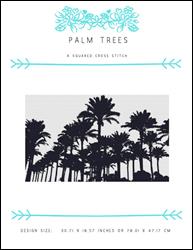 Palm Trees / X Squared Cross Stitch