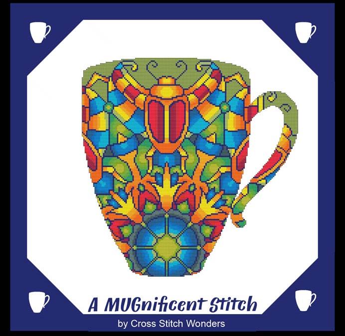 A MUGnificent Stitch - SCARAB / Cross Stitch Wonders