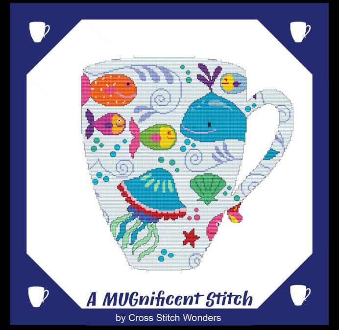 A MUGnificent Stitch - SEA FRIENDS 2 / Cross Stitch Wonders