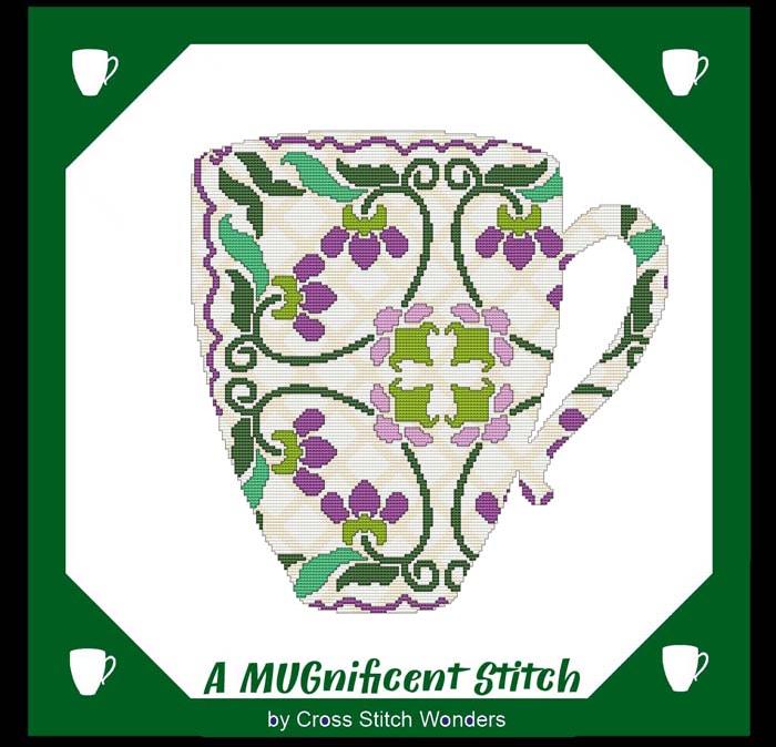 A MUGnificent Stitch - REFLECTION MUG 1 / Cross Stitch Wonders