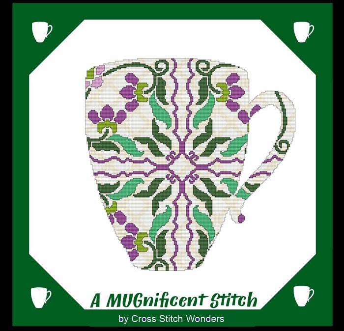 A MUGnificent Stitch - REFLECTION MUG 1R / Cross Stitch Wonders