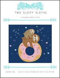 Two Sleepy Sloths / X Squared Cross Stitch