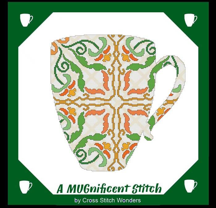 A MUGnificent Stitch - REFLECTION MUG 5R / Cross Stitch Wonders