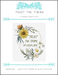 Trust The Timing / X Squared Cross Stitch