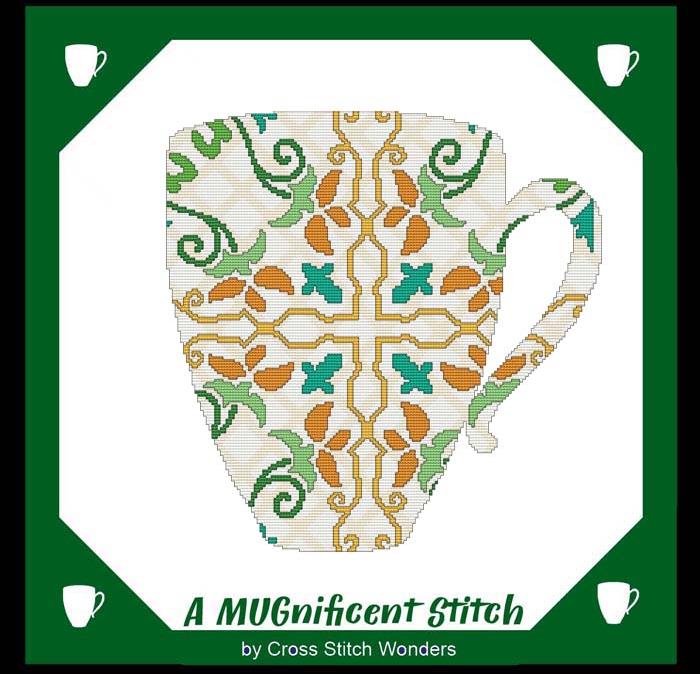 A MUGnificent Stitch - REFLECTION MUG 9R / Cross Stitch Wonders