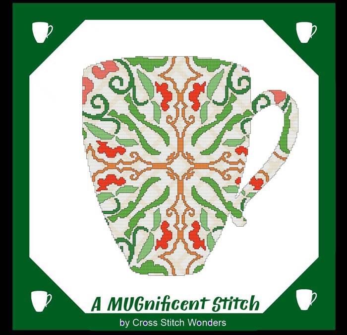 A MUGnificent Stitch - REFLECTION MUG 10R / Cross Stitch Wonders