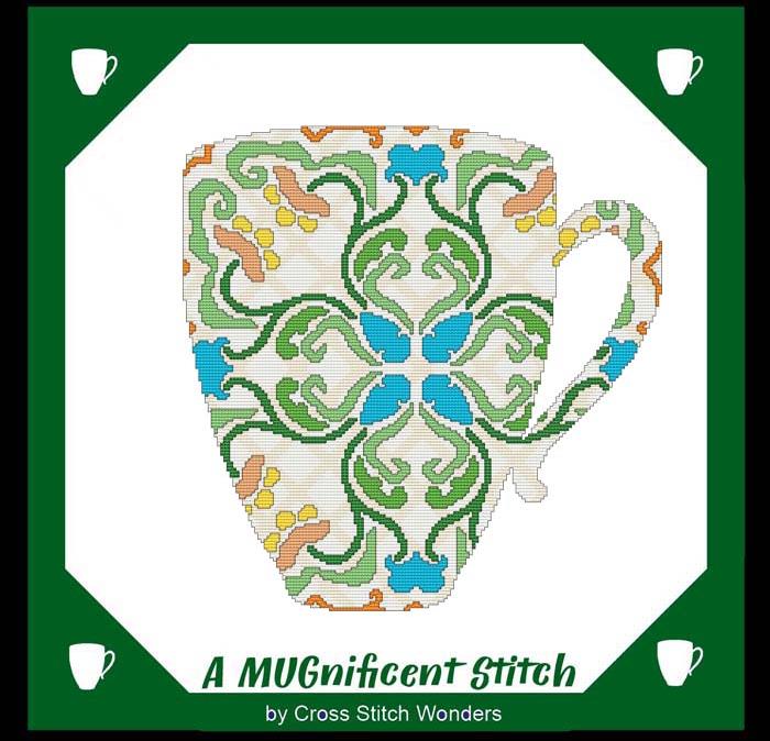 A MUGnificent Stitch - REFLECTION MUG 12 / Cross Stitch Wonders