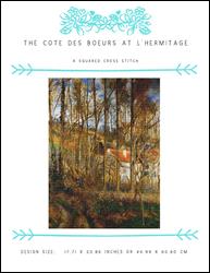 The Cote Des Boeurs At L'Hermitage / X Squared Cross Stitch