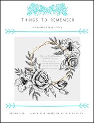 Things To Remember / X Squared Cross Stitch