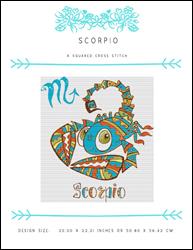 Scorpio / X Squared Cross Stitch