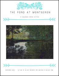 The Pond at Montgeron / X Squared Cross Stitch