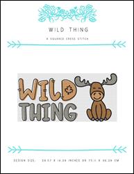 Wild Thing / X Squared Cross Stitch