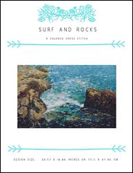 Surf and Rocks / X Squared Cross Stitch