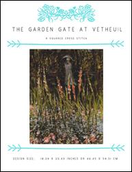 The Garden Gate at Vetheuil / X Squared Cross Stitch