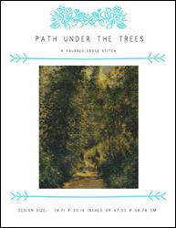 Path Under The Trees / X Squared Cross Stitch