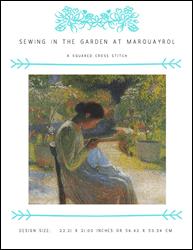 Sewing In The Garden At Marquayrol / X Squared Cross Stitch