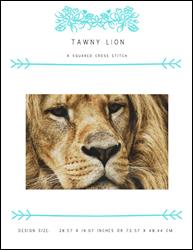 Tawny Lion / X Squared Cross Stitch