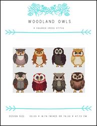 Woodland Owls / X Squared Cross Stitch