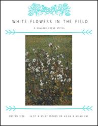 White Flowers In The Field / X Squared Cross Stitch