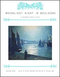 Moonlight Night in Boulogne / X Squared Cross Stitch