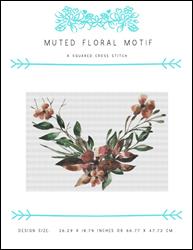 Muted Floral Motif / X Squared Cross Stitch