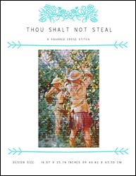 Thou Shalt Not Steal / X Squared Cross Stitch