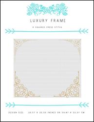 Luxury Frame / X Squared Cross Stitch