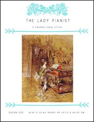 The Lady Pianist / X Squared Cross Stitch