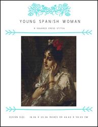 Young Spanish Woman / X Squared Cross Stitch