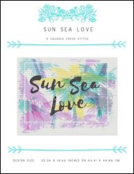 Sun Sea Love / X Squared Cross Stitch