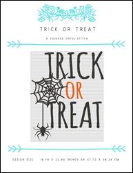 Trick Or Treat / X Squared Cross Stitch