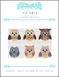 Six Owls / X Squared Cross Stitch