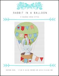 Rabbit in a Balloon / X Squared Cross Stitch