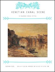 Venetian Canal Scene / X Squared Cross Stitch