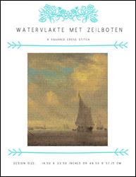 Watervlakte Met Zeilboten / X Squared Cross Stitch