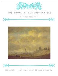 The Shore at Egmond-Aan-Zee / X Squared Cross Stitch